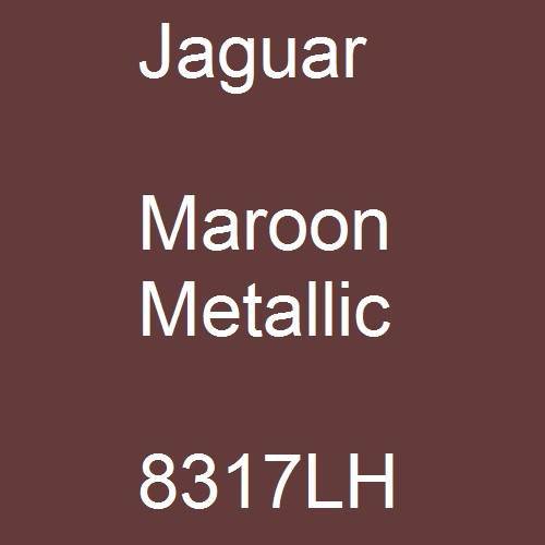 Jaguar, Maroon Metallic, 8317LH.